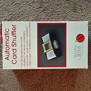 Automatic Card Shuffler - Black